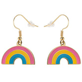 Pansexual Rainbow Earrings